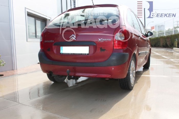 Anhängerkupplung für Citroen-Xsara Picasso, Baureihe 2004- starr