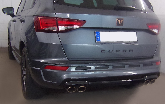 Anhängerkupplung für Cupra-Ateca vorab Anhängelast prüfen, Baureihe 2023- V-abnehmbar