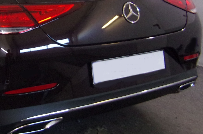 Anhängerkupplung für Mercedes-CLS C257, spez. m. AMG Sport o. Styling Paket, Baureihe 2018- V-abnehmbar