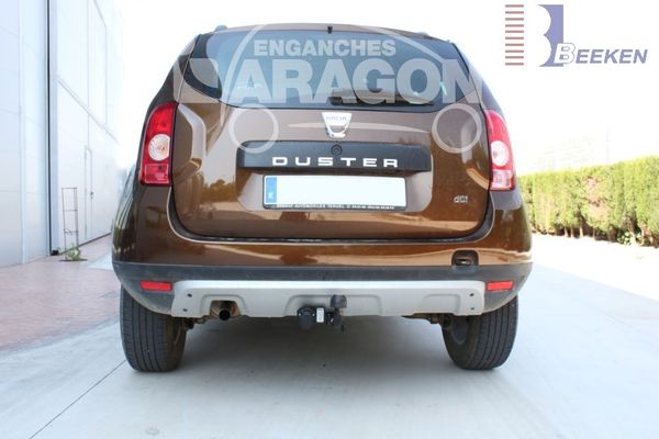 Anhängerkupplung für Dacia-Duster SUV 2WD und 4WD, Baureihe 2010-2012 starr