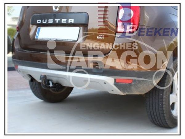 Anhängerkupplung für Dacia-Duster SUV 2WD und 4WD, Baureihe 2010-2012 starr