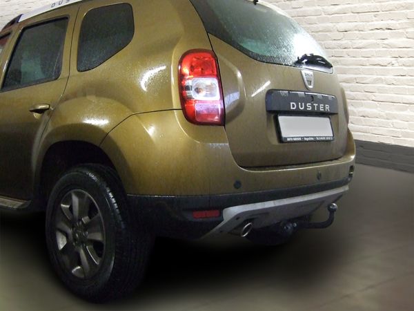 Anhängerkupplung für Dacia-Duster Pack Look 2WD und 4WD, Baureihe 2018-2024 starr