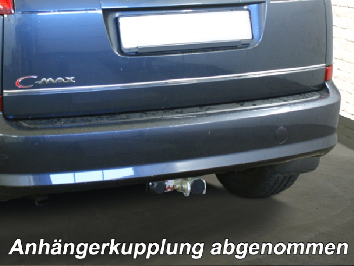 Anhängerkupplung für Ford-C-Max, Baureihe 2010-2015 abnehmbar