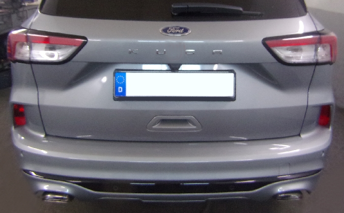 Anhängerkupplung für Ford-Kuga III DFK, spez. ST Line, Baureihe 2019-2021 V-abnehmbar