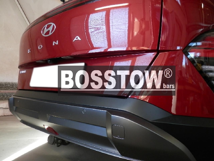 Anhängerkupplung für Hyundai-Kona Fzg. mit E-satz Vorbereitung, nicht AdBlue, nicht Hybrid, Baureihe 2023- abnehmbar