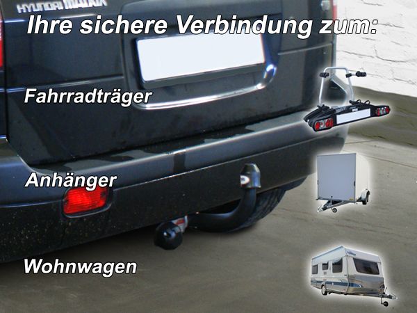 Anhängerkupplung für Hyundai-Matrix, Baureihe 2009- starr