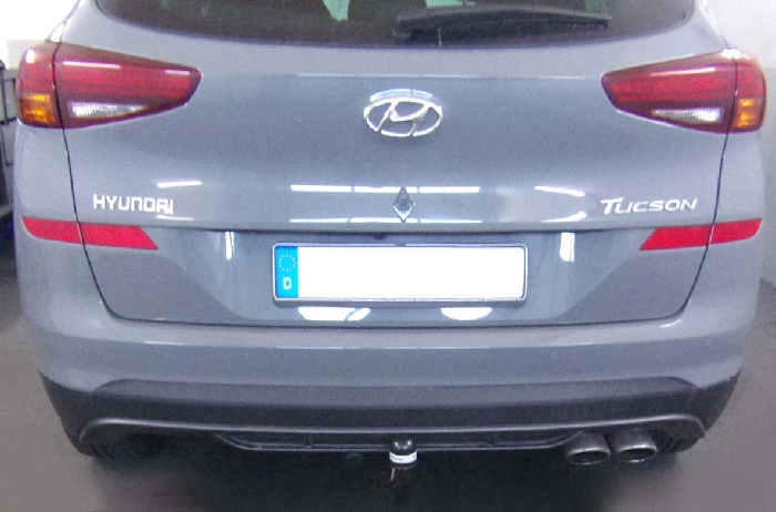 Anhängerkupplung für Hyundai-Tucson spez. N-Line, Baureihe 2019-2020 V-abnehmbar