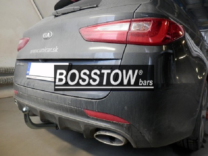 Anhängerkupplung für Kia-Optima Kombi, spez. ohne AdBlue, Baureihe 2016- starr