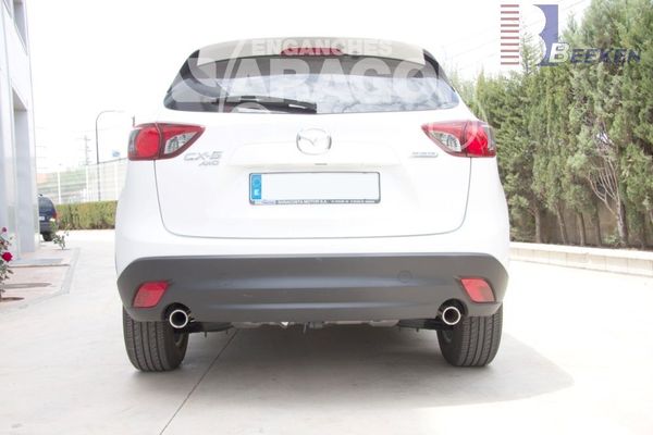 Anhängerkupplung für Mazda-CX-5 ohne Adblue, Baureihe 2017-2021 V-abnehmbar
