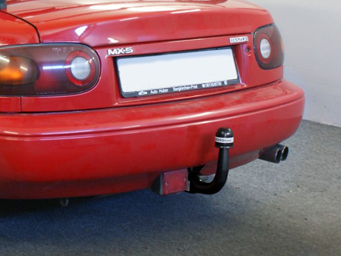 Anhängerkupplung für Mazda-MX 5, NA nur für Fahrzeuge mit vorh. Anhängelastfreigabe, Baureihe 1992-1998 abnehmbar