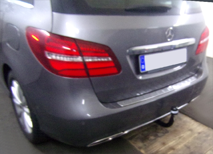 Anhängerkupplung für Mercedes-B-Klasse W246, spez. m. AMG Sport o. Styling Paket, Baureihe 2015-2019 V-abnehmbar