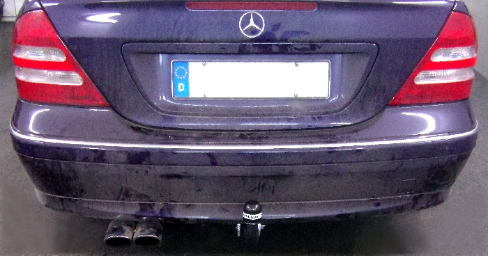 Anhängerkupplung für Mercedes-C-Klasse Lim. W203, Baureihe 2000-2005 starr