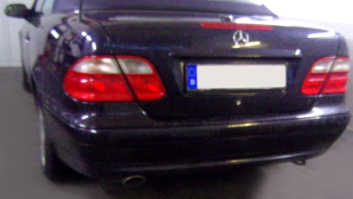 Anhängerkupplung für Mercedes-CLK Coupé, Cabrio C208, nicht 430, Baureihe 1997-2002 abnehmbar