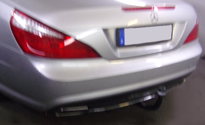 Anhängerkupplung für Mercedes-AMG-AMG SL 63 R 231 Ausführung SL 63, nur für Heckträgerbetrieb, Montage nur bei uns im Haus, Baureihe 2012- V-abnehmbar