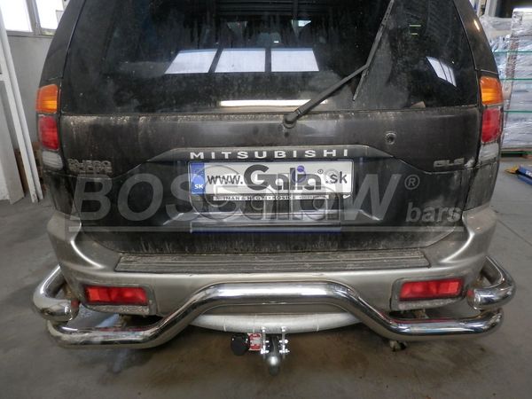 Anhängerkupplung für Mitsubishi-Pajero Sport, Baureihe 1998- starr