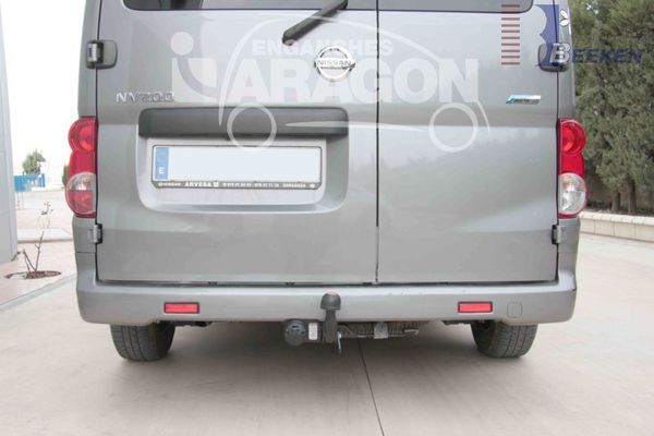 Anhängerkupplung für Nissan-NV200 Kasten, Bus, Baureihe 2009- starr