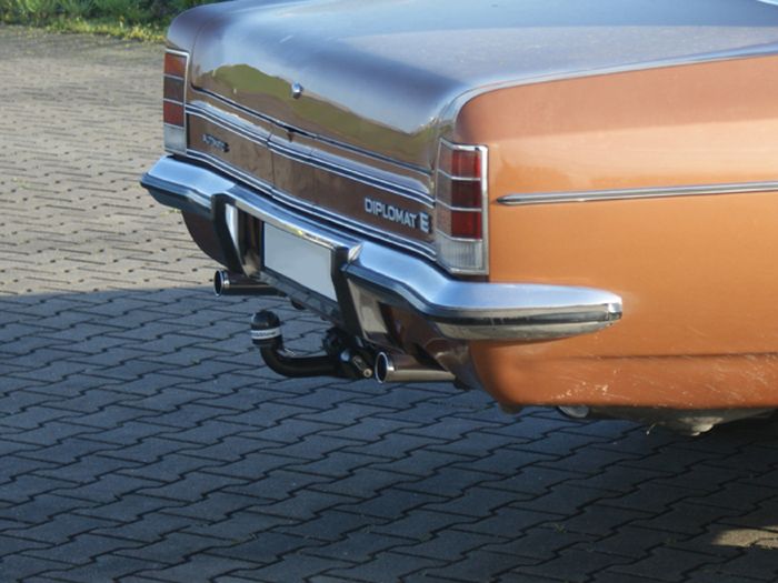 Anhängerkupplung für Opel-Diplomat B- Serie, Baureihe 1969-1977 abnehmbar