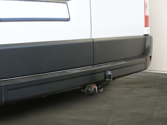 Anhängerkupplung für Opel-Movano Kasten, Bus, Kombi, Frontantrieb, Fzg. mit Elektrosatz Vorbereitung, Baureihe 2014-2021 starr