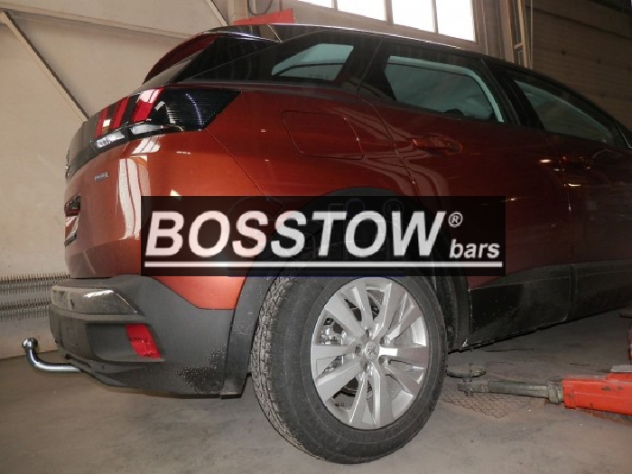 Anhängerkupplung für Peugeot-3008 spez. GT-Line, Baureihe 2016-2023 starr