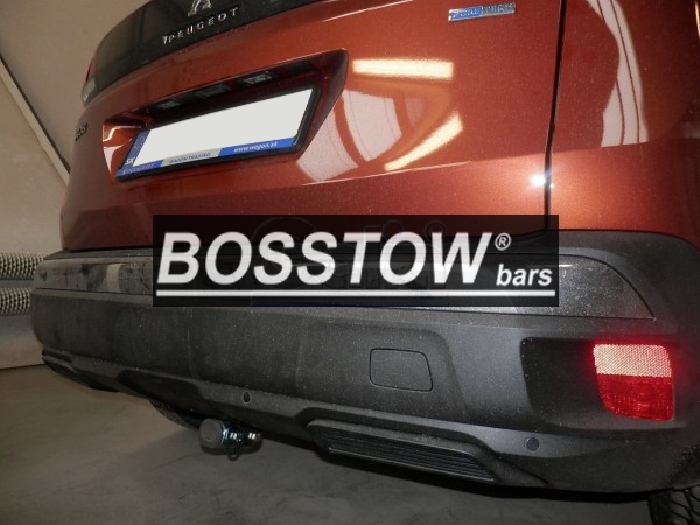 Anhängerkupplung für Peugeot-3008 Fzg. ohne Esatz Vorbereitung, Baureihe 2016-2023 abnehmbar