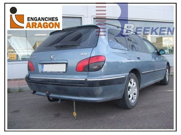 Anhängerkupplung für Peugeot-406 Kombi, Baureihe 1996-1999 starr