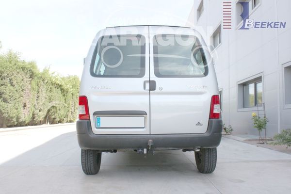 Anhängerkupplung für Peugeot-Partner Kasten/ Bus/ Kombi, Baureihe 2000-2002 starr Anhängerkupplung für Peugeot-Partner Kasten/ Bus/ Kombi, Baureihe 2000-2002 starr