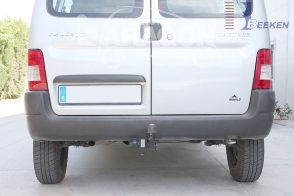 Anhängerkupplung für Peugeot-Partner Kasten/ Bus/ Kombi, Baureihe 2000-2002 starr &ndash; Bild 3 von 3