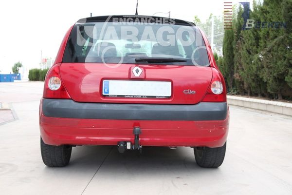 Anhängerkupplung für Renault-Clio II Fließheck, nicht 16V 1,8 Rsi Baccara, Baureihe 1998-2001 starr