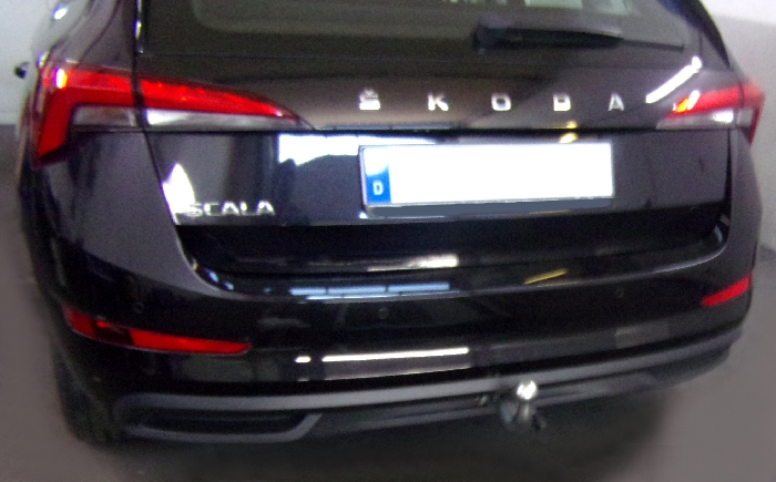 Anhängerkupplung für Skoda-Scala für Fahrzeuge mit AHK-Vorbereitung (vorab Anhängelast prüfen), Baureihe 2019-2023 abnehmbar