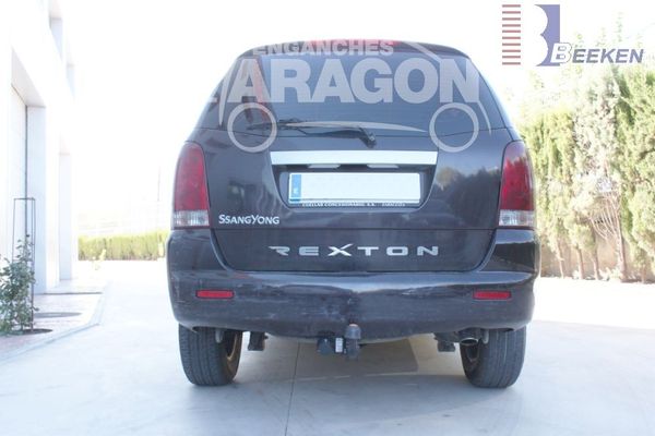 Anhängerkupplung für Ssang Yong-Rexton Typ GAB, Baureihe 2002-2004 starr