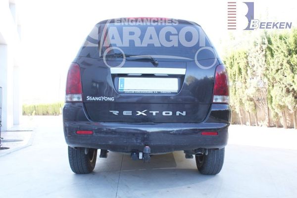 Anhängerkupplung für Ssang Yong-Rexton Typ GAB, Baureihe 2004-2006 starr