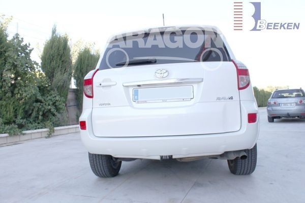 Anhängerkupplung für Toyota-RAV 4 III (XA3) Fzg. m. Nummernschild im Stossfänger, Baureihe 2006-2008 V-abnehmbar