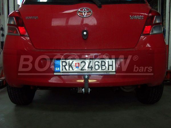 Anhängerkupplung für Toyota-Yaris Fließheck, Baureihe 2005-2009 starr