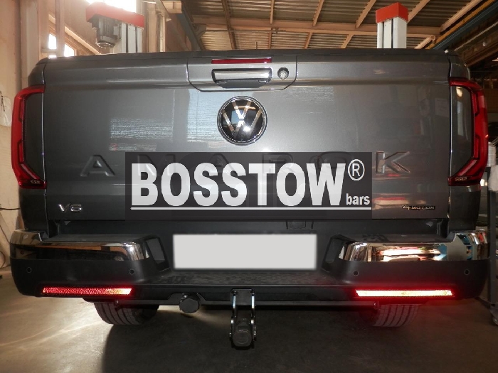 Anhängerkupplung für VW-Amarok Pick-up, Fzg. mit Vorbereitung (Zentralstecker hinten links), Baureihe 2023- abnehmbar
