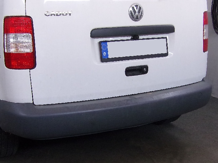 Anhängerkupplung starr für VW Caddy III, IV, Kasten/ Bus/ Kombi, incl. Life  AHK Elektrosatz nachrüsten Montage