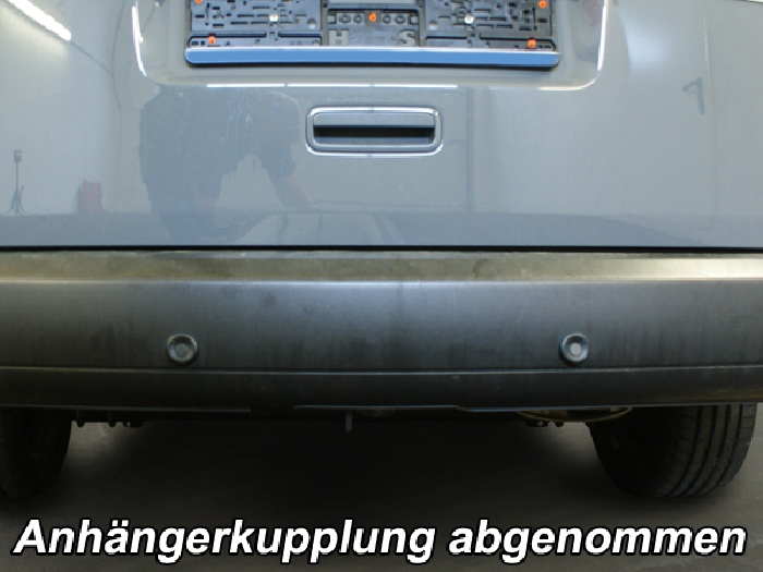 Anhängerkupplung für VW-Caddy III, IV, Kasten/ Bus/ Kombi, incl. Life, Baureihe 2004-2015 V-abnehmbar