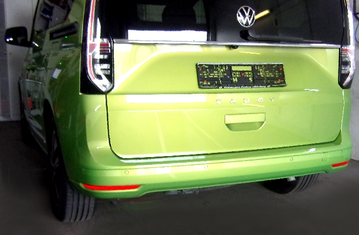 Anhängerkupplung für VW-Caddy V, Kasten/ Bus/ Kombi, mit Elektrosatzvorbereitung, Baureihe 2020-2023 abnehmbar