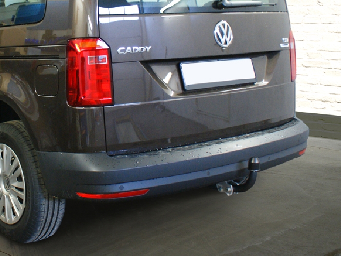 Anhängerkupplung starr für VW Caddy Maxi mit Benzin- o. Dieselmotor AHK  Elektrosatz nachrüsten Montage