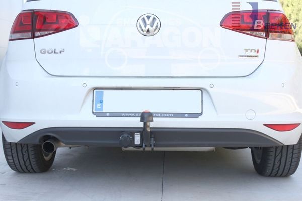 Anhängerkupplung für VW-Golf VII Limousine, nicht 4x4, Baureihe 2012-2014 starr