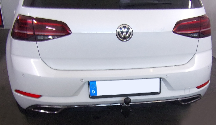 Anhängerkupplung für VW-Golf VII Limousine, nicht 4x4, Baureihe 2017-2019 V-abnehmbar