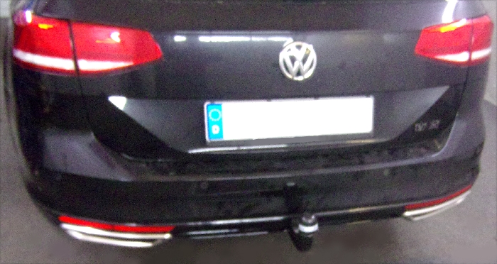 Anhängerkupplung für VW-Passat 3c, incl. 4-Motion, Variant, Baureihe 2014-2023 V-abnehmbar