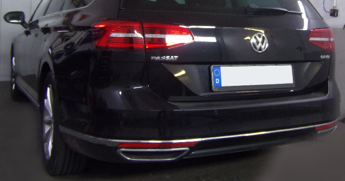 Anhängerkupplung für VW-Passat 3c, incl. 4-Motion, Variant, Baureihe 2014- starr