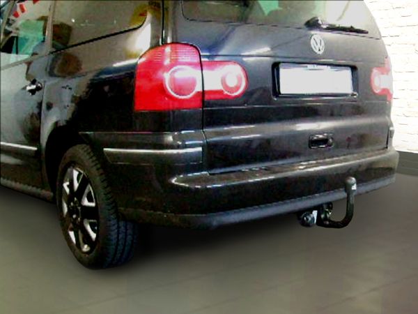 Anhängerkupplung für VW-Sharan inkl. 4x4, Baureihe 2006-2010 V-abnehmbar