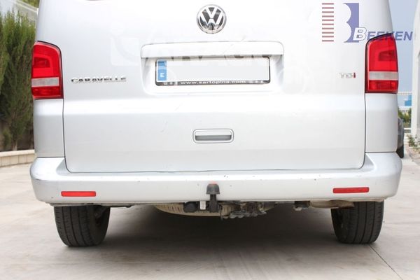 Anhängerkupplung für VW-Transporter T5, Kasten Bus Kombi, inkl. 4x4, spez. California, Baureihe 2009-2015 starr
