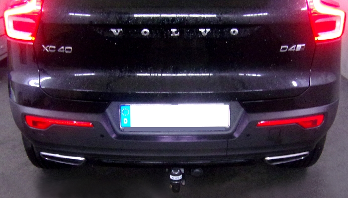 Anhängerkupplung für Volvo-XC 40 spez. R-Design, Baureihe 2018-2024 V-abnehmbar