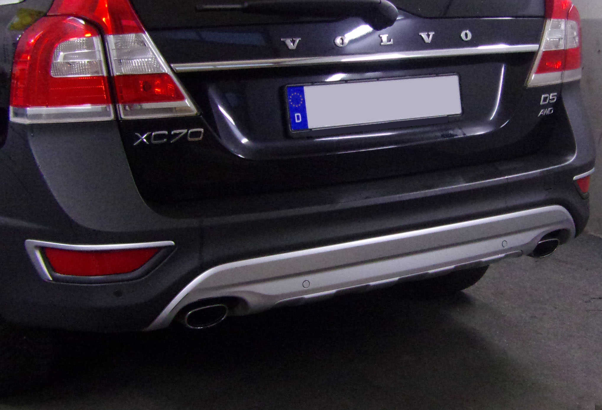 Anhängerkupplung für Volvo-XC 70 Cross Country, ohne Niveauregulierung, Baureihe 2007-2016 V-abnehmbar