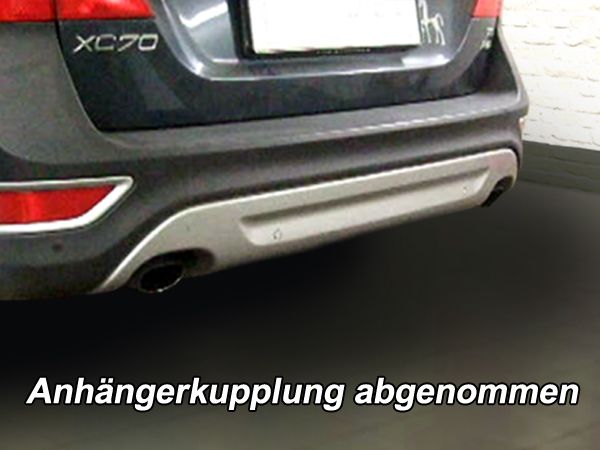 Anhängerkupplung für Volvo-XC 70 Cross Country, ohne Niveauregulierung, Baureihe 2007-2016 V-abnehmbar