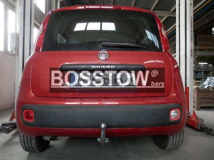 Anhängerkupplung für Lancia-Ypsilon 846, nicht 4x4, bitte vorab Fzg. auf Anhängelastfreigabe prüfen, Baureihe 2011-2024 abnehmbar