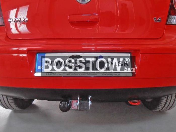 Anhängerkupplung für VW-Polo (9N) Fun, nur für Fzg. mit Anhängelastfreigabe, Baureihe 2005-2009 abnehmbar