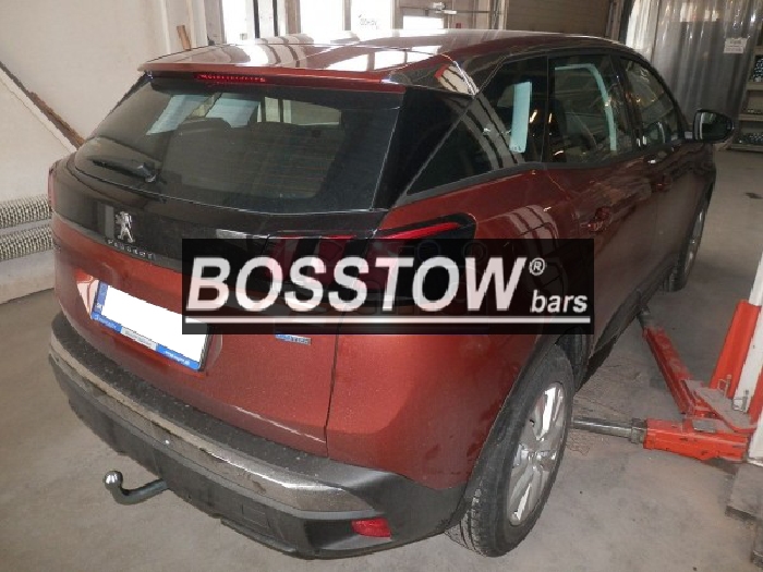 Anhängerkupplung für Peugeot-3008 spez. GT-Line, Baureihe 2016-2023 starr